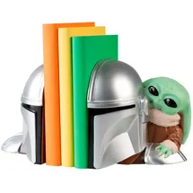 Grupo Erik Star Wars The Mandalorian und Grogu Baby Yoda Figur Buchstütze 12,3 x 15,4 x 14,9 cm mehrfarbig