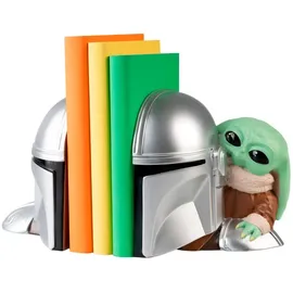 Grupo Erik Star Wars The Mandalorian und Grogu Baby Yoda Figur Buchstütze 12,3 x 15,4 x 14,9 cm mehrfarbig