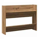 vidaXL Wand-Schuhregal Artisan-Eiche 80x18x60 cm Holzwerkstoff
