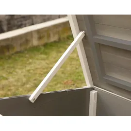 Kerbl Kaninchenstall Samy 116 x 57 x 82 cm grau/weiß