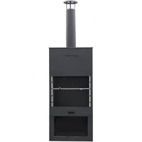 Westmann Gartenkamin schwarz