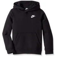 Nike Jungen Sportswear Club Hoody, Schwarz (Black/White), XS (122-128