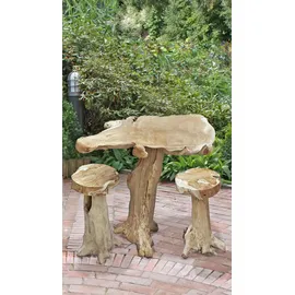 deluke Barset JOEL 102 x 60 x 90 cm Teak Natur
