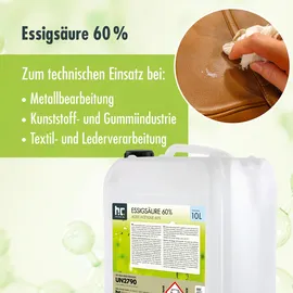 Höfer Chemie Essigsäure 4 x 10 l