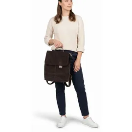 Zwei Mademoiselle.M City Rucksack 29 cm Braun