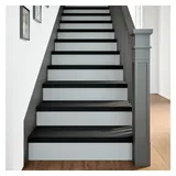 vidaXL Treppenstufe, Treppenstufen 16 Stk. Dunkelbraun 70x25x2 cm Massivholz Eiche,