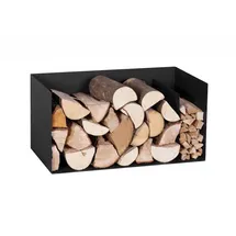 Magnus Kaminholzregal R126 Holz, Stahl 70 x 35 x 40 cm Schwarz