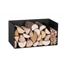 Magnus Kaminholzregal R126 Holz, Stahl 70 x 35 x 40 cm Schwarz