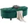 Homcom Polsterbank Dunkelgrün 120 x 46 x 42 cm