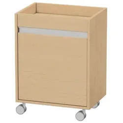 Duravit Rollcontainer „Ketho“ 50 × 67 × 36 cm in Eiche Natur
