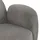 Mendler 2er-Sofa Chenille 2-Sitzer Grau