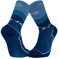BV SPORT Double GR Chaussettes - Bleu - 36/38