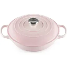 Le Creuset Signature Gourmet-Profitopf 26 cm shell pink