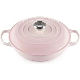 Le Creuset Signature Gourmet-Profitopf 26 cm shell pink