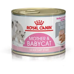 ROYAL CANIN MOTHER & BABYCAT Mousse für tragende Katzen und Kitten 195 g