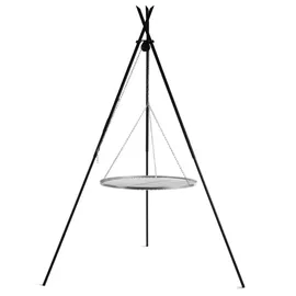 Cook King Schwenkgrill 180 cm inkl. Doppelrost Ø 70 + 40 cm Edelstahl