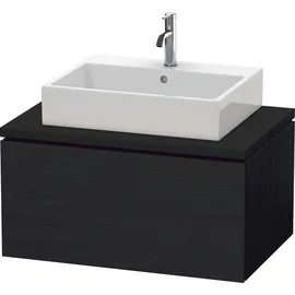 Duravit L-Cube 82x54,7cm, Ei sw, für Konsole, 1Auszug