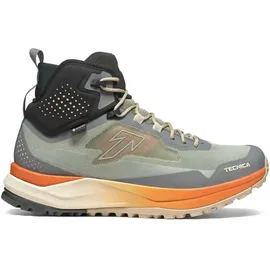 Tecnica Spark S Mid Gore-tex® Wanderstiefel - Green / Bright Orange - EU 42