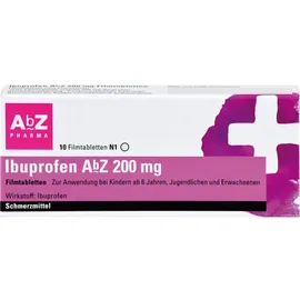 AbZ-Pharma Ibuprofen AbZ 200 mg Filmtabletten