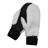 URBAN CLASSICS Basic Sherpa Gloves in Weiß, Größe S/M
