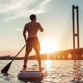Nemaxx Carbon Speed SUP Paddel 3-teilig 702 g schwarz