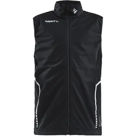 Craft Warm Club Langlaufweste Kinder 999000 - black 122/128