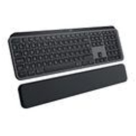 Logitech MX Keys S Graphite US International + MX Palm Rest Bundle