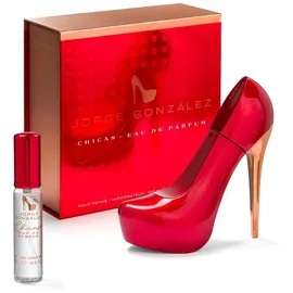 Glamour & Heels CHICAS Eau de Parfum 100 ml + 15 ml Set