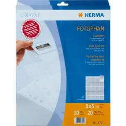 Herma Diahüllen 5x5 10 Blatt klar                        7701