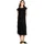 Tom Tailor Midikleid Schwarz XL