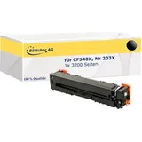 kompatibel für HP CF540X 203X 3200 Seiten schwarz