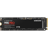 Samsung SSD 990 PRO 4TB, M.2 2280/M-Key/PCIe 4.0 x4 (MZ-V9P4T0BW)