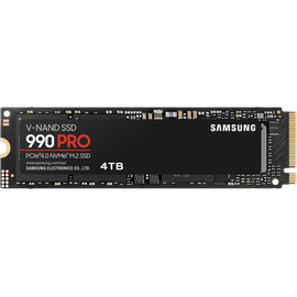 Samsung SSD 990 PRO 4TB, M.2 2280/M-Key/PCIe 4.0 x4 (MZ-V9P4T0BW)