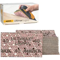 Mirka Ultimax Ligno Schleifstreifen 81x133mm Körnung P40, Kletthaftung, Multilochung,