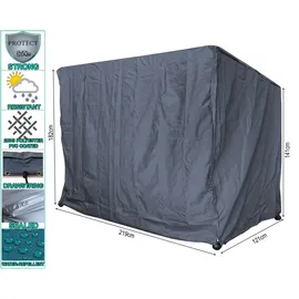 Quick Star Schutzhülle für Hollywoodschaukel Triumph, 3 Sitzer 219x121x182cm Grau