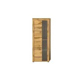 Möbel Boss Vitrine Jam 60 x 159 x 35 cm Eiche Wotan