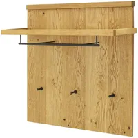 Höffner Garderobenpaneel ¦ holzfarben ¦ Holzwerkstoff,Massivholz ¦ Maße (cm):
