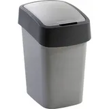 Curver Flip Bin 50 l silber/graphit