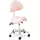 Physa Sattelstuhl Kunstleder Rosa