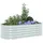 vidaXL Garten-Hochbeet verzinkter Stahl 160 x 80 x 44 cm Silber