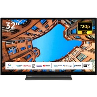 Toshiba 32WK3C63DAW LCD-LED Fernseher (80 cm/32 Zoll, HD-ready, Smart TV, HDR, Triple-Tuner, Alexa Built-In, 6 Monate HD+ inklusive) schwarz