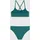O'Neill Bandeau-Bikini Damen Grün 128