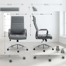 CLP Kolumbus Echtleder grau