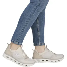 Rieker M6078 Damen Weite E Beige 40