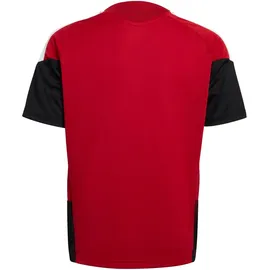 adidas Tiro Training Junior-Kurzarm-T-Shirt Team Power Red 128