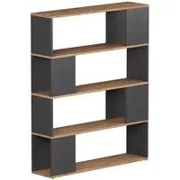 Vicco Raumteiler Eneos 100 x 124,5 x 24 cm Goldkraft Eiche