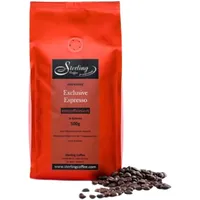 Sterling Coffee entkoffeinierter Espresso 500 g – Koffeinfreier Espresso