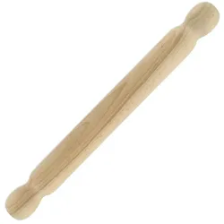 Fackelmann 3154050 Nudelholz aus Holz einteilig 40 cm, Nudelholz, Nudelholz aus Holz, Nudelholz, Holz, 40 cm