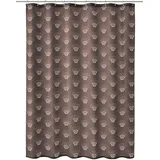 KLEINE WOLKE Duschvorhang 180 x 200 cm braun