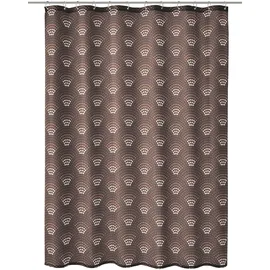 KLEINE WOLKE Duschvorhang 180 x 200 cm braun